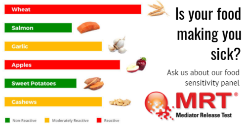 MRT food sensitivity test markesr