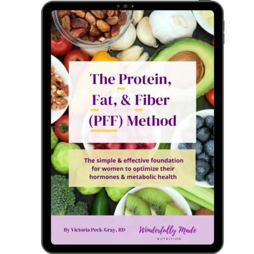 Protein, Fat, Fiber Guide cover photo